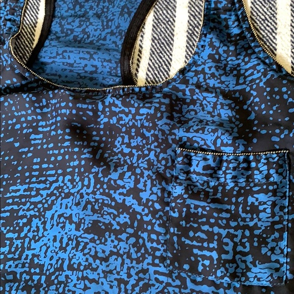 Small Blue Rock digital print racer back tank - Picture 9 of 10